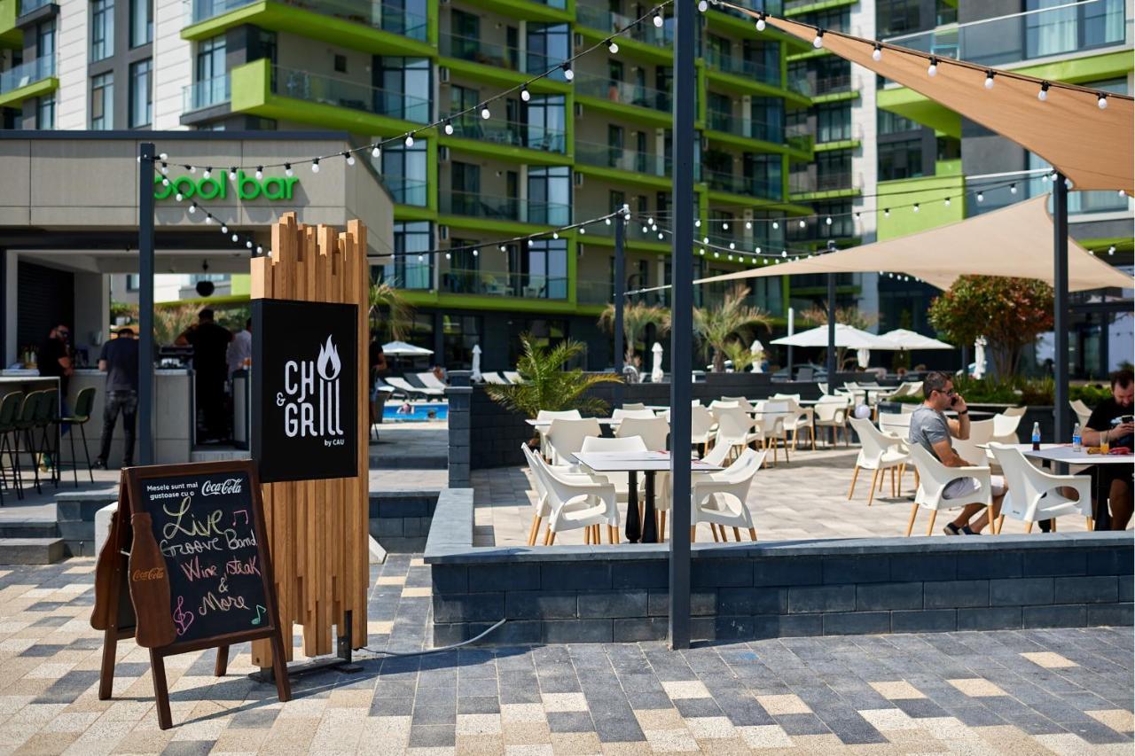 Cristalex Aparthotel & Spa Mamaia Nord Navodari Luaran gambar